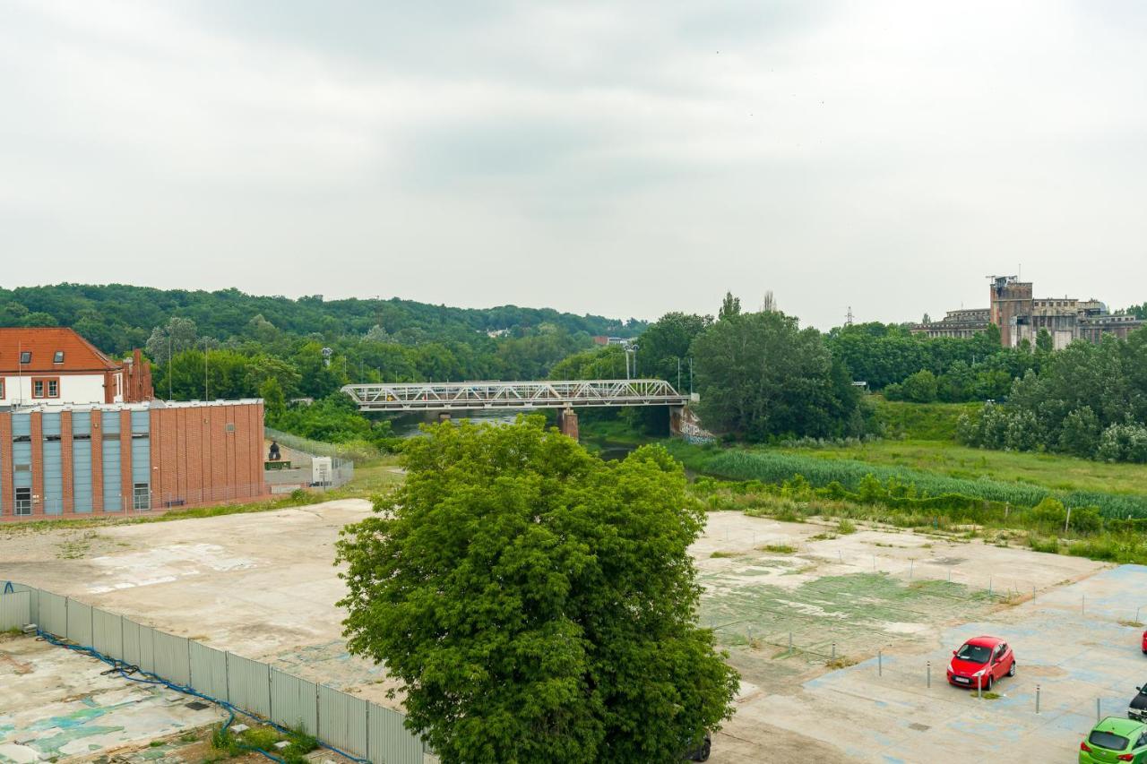 Warta View Apartments Poznan Bagian luar foto